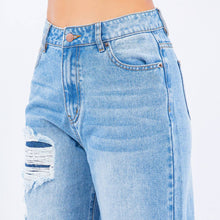 Load image into Gallery viewer, WIDE LEG RELEASED HEM JEANS