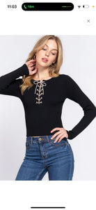 Adley black  top