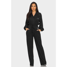 Load image into Gallery viewer, Rhinestone Button Down Shirt Pant Set
