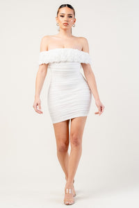 Nolan 3D Flower Dress