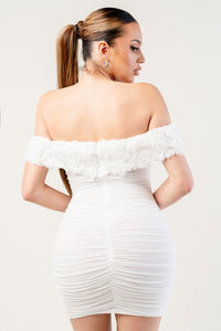 Nolan 3D Flower Dress