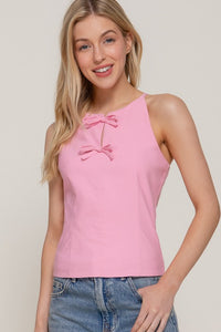 Aine Bow Top