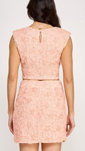 Load image into Gallery viewer, Coral Lace Skirt Set
