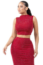 Load image into Gallery viewer, Rinna Rhinestone Top
