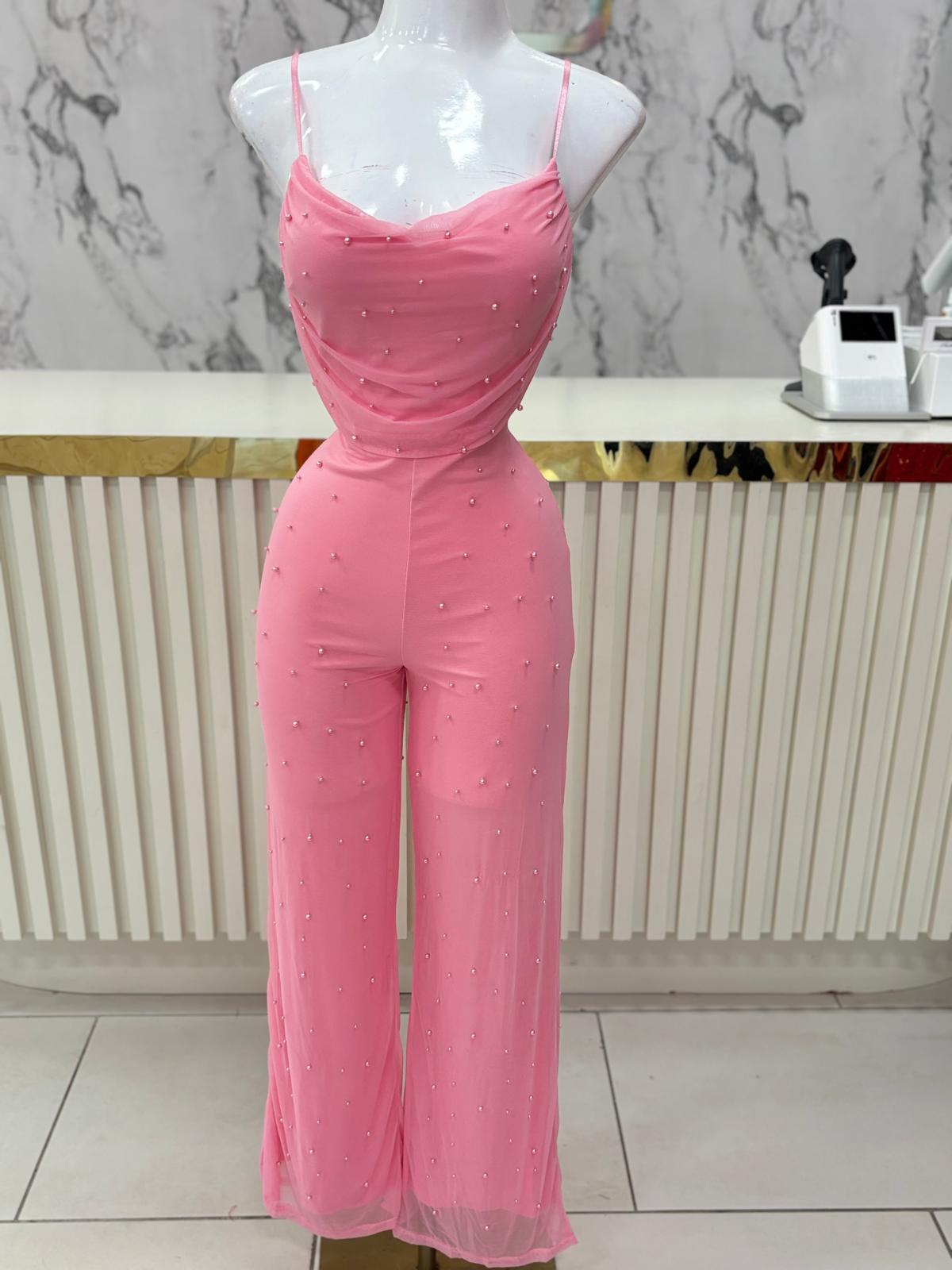 Anysa pink jumpsuit