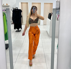 Melissa orange pants