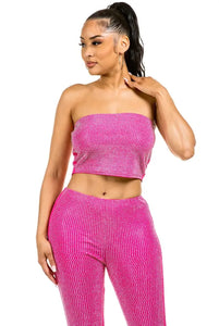 Lucia Rhinestone Top