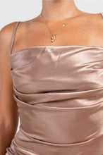 Load image into Gallery viewer, Karina Satin Midi Dress
