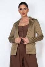 Load image into Gallery viewer, Silky Rhinestones Jacket
