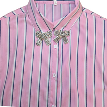 Load image into Gallery viewer, Bow &amp; Stripes Shirt

