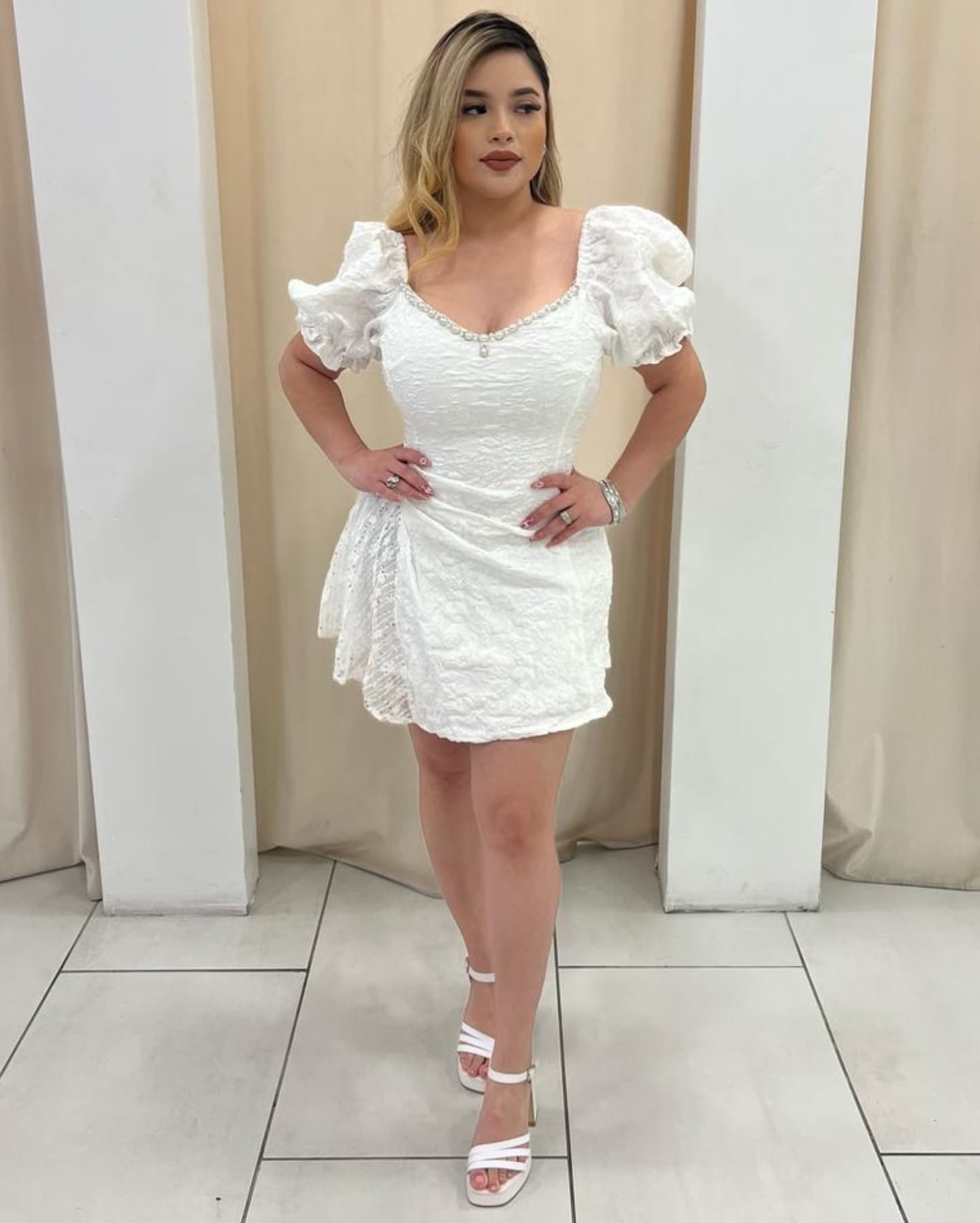 Julianna White Dress