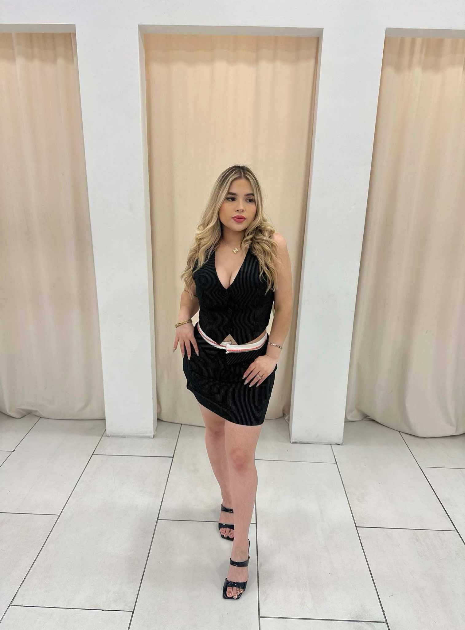 Siah Skort Set