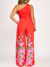 Load image into Gallery viewer, 2pc one Shoulder Pants Set
