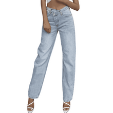 Load image into Gallery viewer, Julissa Asymmetric Jeans

