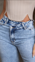 Load image into Gallery viewer, Julissa Asymmetric Jeans

