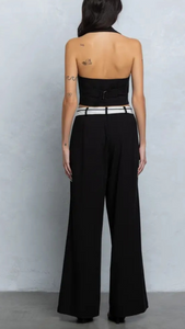 Teresa Vest and Wide Pants Set