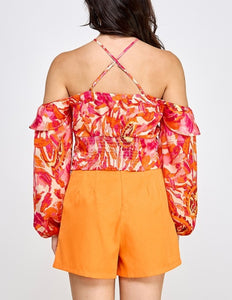 Summer Off shoulder Top