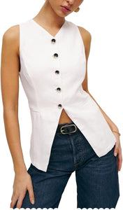 Mar White Vest