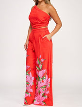Load image into Gallery viewer, 2pc one Shoulder Pants Set

