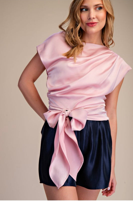 TYLA SATIN TOP