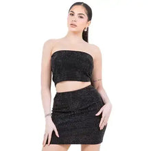 Load image into Gallery viewer, Rhinestone skirt
