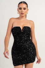 Load image into Gallery viewer, Serena Sequin Dress
